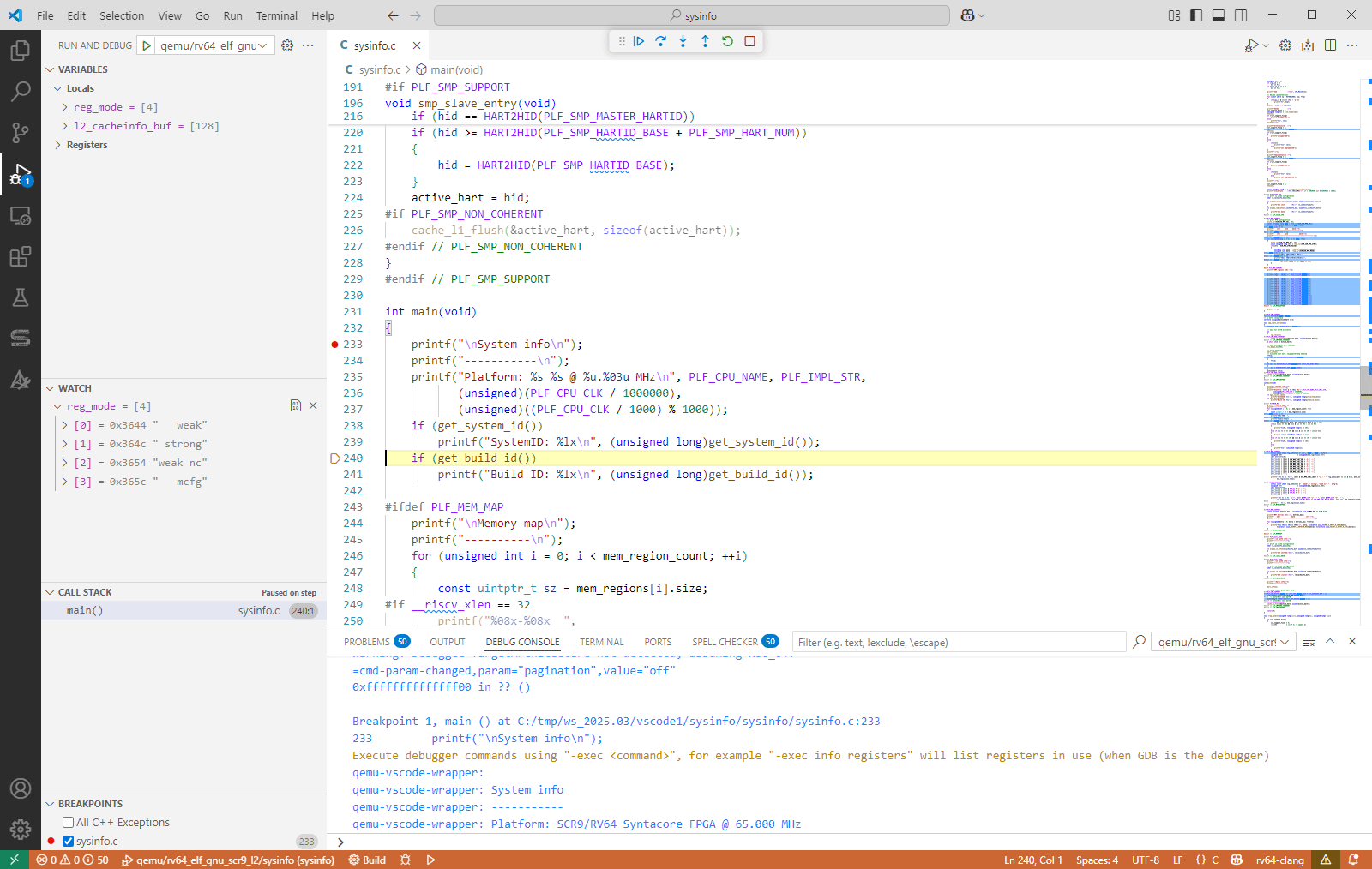 Visual Studio Code IDE 中的调试环境