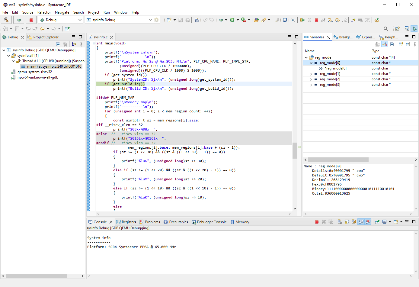 Eclipse IDE 中的调试环境